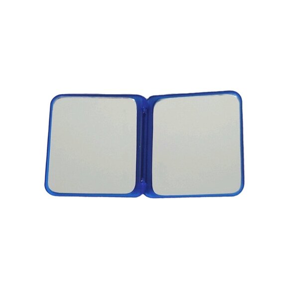 Frankenmuth Credit Union Portable Double Mirror Folding 2 3/4" x 2 5/8" - Picture 3 of 4